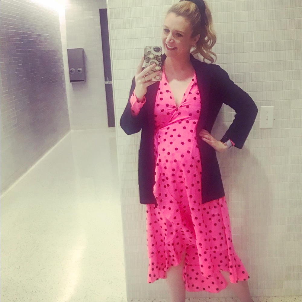 💕HP💕NWT ASOS maternity dress size UK 8 US 4 pink